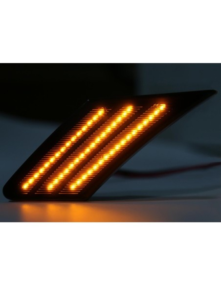Kit Freccia Laterale a Led Side Marker Lente Nero Fume Luce Arancione Per Subaru BRZ Toyota GT86 FT-86 Scion FR-S OEM SU003-0254