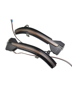 Kit Freccia Led Specchietto Retrovisore Dinamico Sequenziale BMW F10 F11 F12 F13 F06 F01 GT F07 Lente Fume Arancione