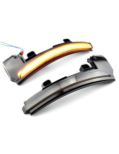 Kit Freccia Led Specchietto Retrovisore Dinamico Sequenziale Land Rover Discovery 4 Range Rover Sport Evoque Lente Fume Arancion 2