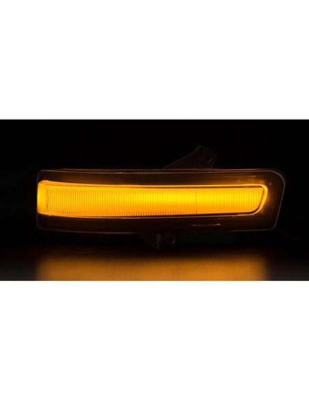 Kit Freccia Led Specchietto Retrovisore Dinamico Sequenziale Suzuki Jimny Dopo 2019 Lente Fume Arancione