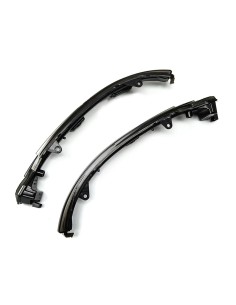 Kit Freccia Led Specchietto Retrovisore Dinamico Sequenziale VW Golf 7 Touran 2 E-Golf Lente Fume Arancione 2