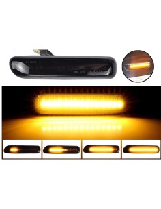 Kit Freccia Laterale a Led Side Marker Dinamica Lente Fume BMW E46 1998-2001 OEM 63132228592 2