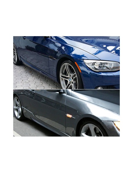 Kit Freccia Laterale a Led Side Marker Dinamica Lente Fume BMW E46 4D 5D 1998-2001