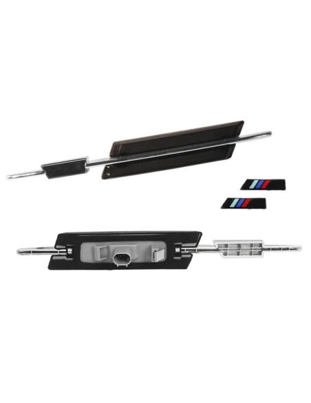 Kit Freccia Laterale a Led Side Marker Dinamica Lente Fume BMW E90 E91 E92 E93 E60 E61 E82 E88