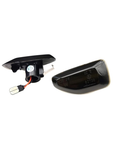 Kit Freccia Laterale a Led Side Marker Dinamica Lente Fume Dacia Logan II Sandero II Duster 261601801R