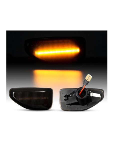 Kit Freccia Laterale a Led Side Marker Dinamica Lente Fume Dacia Logan II Sandero II Duster 261601801R