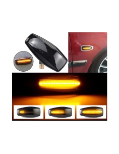 Kit Freccia Laterale a Led Side Marker Dinamica Lente Fume Hyundai i10 Sonata Tucson Terracan Trajet Matrix 2