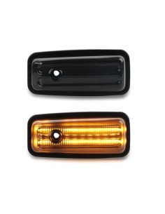 Kit Freccia Laterale a Led Side Marker Dinamica Lente Fume Mercedes Benz W463 G-CLASS 1986-2002 2