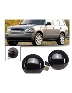 Kit Freccia Laterale a Led Side Marker Dinamica Lente Fume Range Rover L322 2002-2012 OEM XGB500020A 2