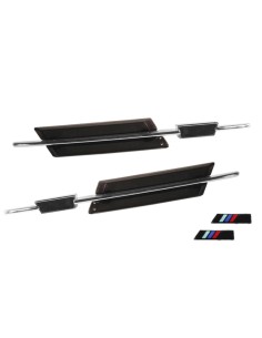 Kit Freccia Laterale a Led Side Marker Dinamica Lente Fume BMW E46 4D 5D 2002-2005 LCI facelift