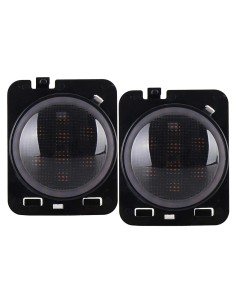 Kit Freccia Laterale a Led Side Marker Dinamica Lente Fume Jeep Wrangler JK 2007-2015