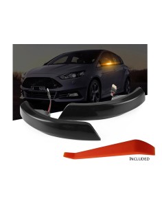 Kit Freccia Led Specchietto Retrovisore Dinamico Sequenziale Ford Focus 2008-2016 Lente Fume Arancione 2