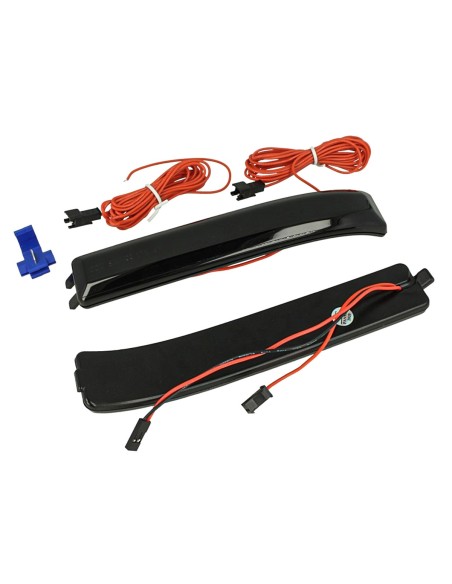 Kit Freccia Led Specchietto Retrovisore Dinamico Sequenziale Ford F150 Raptor 9L3Z17E748BA Lente Fume Arancione + DRL