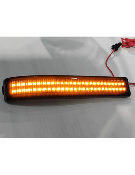 Kit Freccia Led Specchietto Retrovisore Dinamico Sequenziale Ford F150 Raptor 9L3Z17E748BA Lente Fume Arancione + DRL