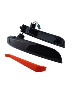 Kit Freccia Led Specchietto Retrovisore Dinamico Sequenziale Ford Kuga Escape EcoSport Lente Fume Arancione