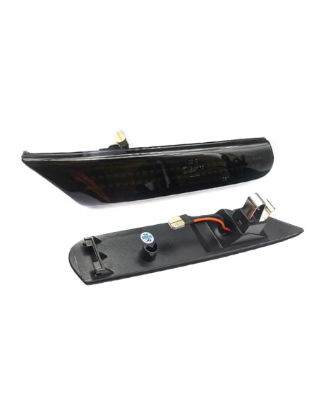 Kit Freccia Laterale a Led Side Marker Dinamica Lente Fume Porsche 911 Boxster 996 Resistenza Inclusa