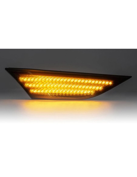 Kit Freccia Laterale a Led Side Marker Dinamica Lente Fume Porsche 981 Boxster 991 911 Resistenza Inclusa