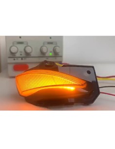 Kit Freccia Led Specchietto Retrovisore Dinamico Sequenziale Toyota Corolla Dopo 2019 Lente Fume Arancione 2