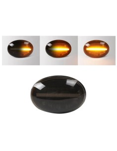 Kit Freccia Laterale a Led Side Marker Dinamica Lente Fume Mini Cooper R55 R56 R57 R58 R59 CL-R56-LSM-SM 2
