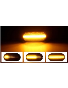 Kit Freccia Laterale a Led Side Marker Dinamica Lente Fume Smart Fortwo W453 C453 OEM CL-SM453-SM 2