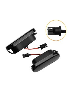 Kit Freccia Laterale a Led Side Marker Dinamica Lente Fume VW Bora Golf 3 4 Lupo Passat Polo Sharan Vento T5 2