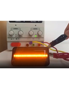 Kit Freccia Laterale a Led Side Marker Dinamica Lente Fume VW Golf 3 Vento Seat Cordoba 1993-1999 2