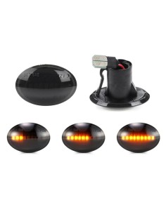 Kit Freccia Laterale a Led Side Marker Dinamica Lente Fume Fiat 500 500C 500L Lancia Lybra Ypsilon Ford KA RU8 2