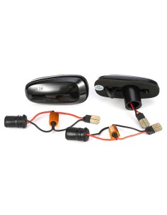 Kit Freccia Laterale a Led Side Marker Dinamica Lente Fume Opel Zafira A Astra G Resistenza Inclusa