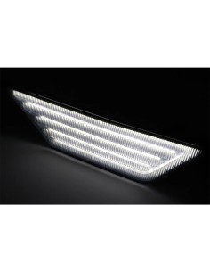 Kit Freccia Laterale a Led Side Marker Dinamica Lente Fume Honda Civic 10 2016-2019 + DRL Bianco 2