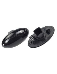 Kit Freccia Laterale a Led Side Marker Dinamica Lente Fume Peugeot 1007 107 206 207 307 407 607 Citroen C1 C2 C3 C5 C6 2
