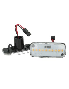 Kit Freccia Laterale a Led Side Marker Dinamica Lente Trasparente Chrysler 200 300 Dodge Charger Avenger Jeep Compass