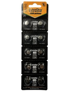 Pila Batteria A Bottone LR754 LR48 193 1,5V Extrastar AG5 Confezione Da 10 Pile 2