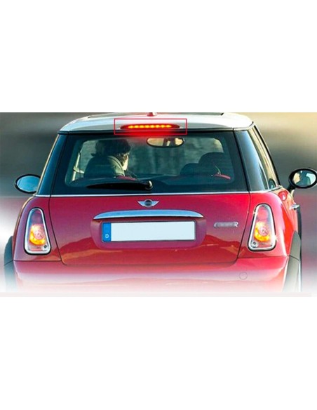 Kit Luce Terzo Stop a Led Singolo Rosso Per Mini Cooper R50 R53 OEM 63256920352