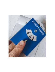 Disco Orario In Plastica Adesivo Per Parcheggio Disco Di Tempo Tipo Europa 2