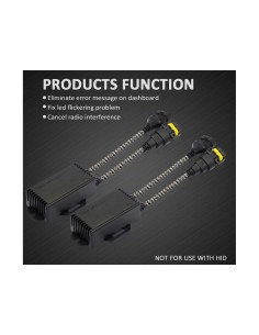Led Warning Canceller H8 H11 H9 12V Filtro Resistenza Cancella Errore Kit Full Led 2
