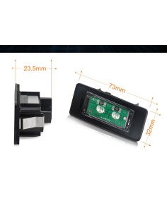 Kit Luci Targa Led BMW E82 E88 F20 F21 E90 E91 E92 E93 E39 E60 E60N E61 10W 12V IP67 2