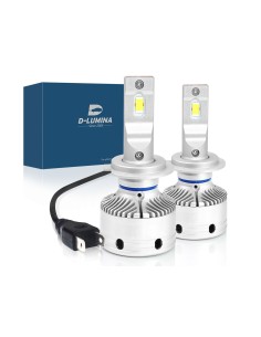 Kit Full Led H7 12V 50W 8000 Lumen Canbus All In One IP65 Dissipazione a Ventola