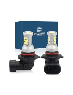 Lampada led HB3 9005 HB4 9006 H10 12V 24V 8W IP67 360 Gradi