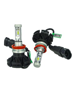 Kit Full Lampada Led H8 H11 12V 24V 30W 3600 Lumen IP67 Per Abbagliante e Fendinebbia Senza Driver