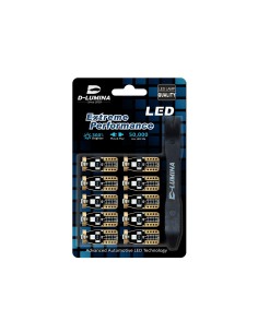 10 Lampada Led T10 W5W Canbus 12V 3 SMD 3030 Green Verde + Leva Rimozione Antigraffio