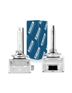 Coppia Lampada Hid Xenon D1S 6000K Attacco Metallo