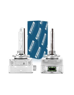 Coppia Lampada Hid Xenon D3S 6000K Attacco Metallo