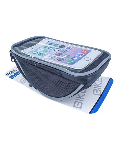 Borsa Porta Celluare Da Telaio Moto Bici Impermeabile Portaoggetti Universale Fino a 6,8 Pollici