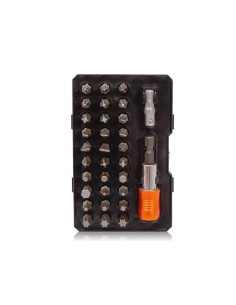 Kit Punte Cacciavite CR-V Da 32 Pezzi Con Portainserti Magnetico a Sgancio Rapido