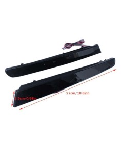 Kit 2 Fanali Posteriori A Led Nero Fume Per Ford Explore 2011-2015 OEM BB5Z15A449C BB5Z15A448B 2
