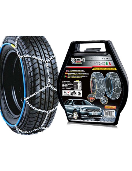Catena Da Neve 9mm KNS70 Gruppo 70 Omologato ONORM V5117