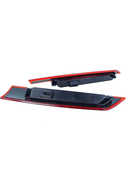 Kit Luce Terzo Stop a Led Rosso Per Ford Transit Custom Dopo 2016 OEM 2009952 2009953 GK21-13N408-BB GK21-13N408-AB