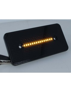 Kit 4 Frecce Laterale a Led Side Marker Lente Nero Fume Luce Arancione Mercedes Benz W463 G500 G550 G55 G63 OEM A463820141 2