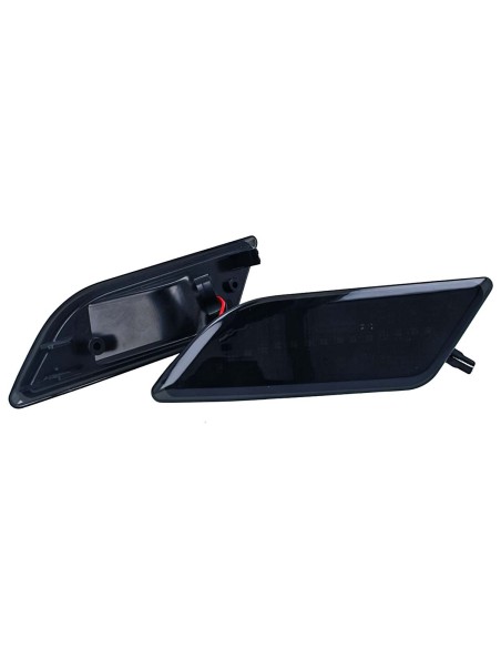 Kit Freccia Laterale a Led Side Marker Lente Fume Luce Arancione Dinamica Per Mercedes Benz W204 OEM 2049067401