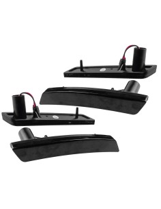 Kit 4 Frecce Laterale a Led Lente Fume Luce Arancione Anteriore e Rosso Posteriore Per Mini Cooper R56 R55 R57 R58 R59 R60 R61